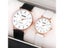 2PCS New Fashion Simple Lovers Set Watches For Rose Gold Business Casual Carousel 1