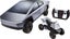 Hot Wheels RC 1:10 Tesla Cybertruck Radio-Controlled Truck & Electric Cyberquad, Carousel 1