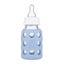 LifeFactory Glass Baby Bottle Blue 120ml Carousel 2