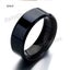 Mens Titanium Stainless Steel Ring Promise Engagement Wedding Ring Band Size7-13 Carousel 9