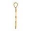 14K Yellow Gold and Enamel Filigree Hamsa Pendant, 30mm Carousel 2