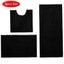3pcs Bathroom Rug Sets Bath Toliet Mats Carousel 10
