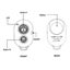 Wireless Bluetooth Remote Control Camera Shutter fit for iPhone iPad Samsung Carousel 5