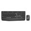PROMATE Ergonomic Wireless Multimedia Keyboard & Mouse Combo. Ergonomic Ambidext Carousel 1
