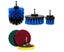 6Pcs Set Cleaning Brushes Combo Tool Kit for Power Scrubber - Blue Carousel 1
