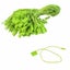 500pcs Long 7" Hang Tag Tags Nylon String Snap Lock Pin Loop Fastener Hook Carousel 12