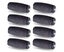 8 Pack Replacement Rollers Heads Compatible with Scholl Velvet Smooth Diamond Carousel 1