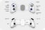 Wireless Gaming Controller for PC Switch iOS Android RGB Lighting -White Carousel 5