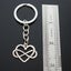 Heart Infinity Love Forever Keychain Valentine's Day Gift Key Chain Ring Carousel 4
