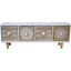 LVD MDF Nevada 4-Drawer 43cm Long Cabinet Storage Rectangle Natural White Carousel 1