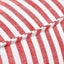 Cadence & Co. Oscar Faux Linen One Seater Bean Bag Lounge Cover Red Carousel 4