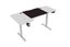 MATRIX 160 Height Adjustable Desk with LED Display and Jumbo Mouse Pad (White) Carousel 1