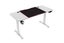 MATRIX 140 Height Adjustable Desk with LED Display and Jumbo Mouse Pad (White) Carousel 3