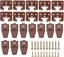 10PCS Drawer Slide Track Guide Glide for Center Mount Drawer for Dressers and fo Carousel 2
