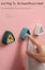 4-Piece Self-Adhesive Towel Holders Set - Dish Towel Rack & Hanger for Kitchen Carousel 4