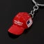 3PC Donald Trump Keychain Red Hat Make America Great Again American Flag Gift Carousel 6