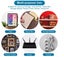 30 Sets Double-Sided Adhesive Wall Hooks - Utility Hanger Suction Cup Holders Carousel 5