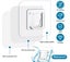 30 Sets Double-Sided Adhesive Wall Hooks - Utility Hanger Suction Cup Holders Carousel 6