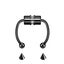 Magnetic Non-Piercing Nose Ring Fake Septum Segment Womens Mens Body Jewelry Carousel 9