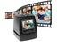 Protable Negative Film Scanner 35mm 135mm Slide Film Converter Photo D Carousel 4
