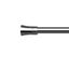Goslash Picks Satin Nickel Curtain Rod Steel Quiet Rail Pole Pommel Set Adjus... Carousel 5