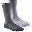 Injinji Men's Outdoor Hiker Plus Liner Crew Socks Carousel 1