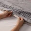 Dreamaker Kumiko 100% Cotton Reversible Duvet Cover Set Grey Double Bed Carousel 13