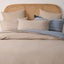 Dreamaker Kumiko 100% Cotton Reversible Duvet Cover Set Blue Single Bed Carousel 10