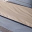 Dreamaker Kumiko 100% Cotton Reversible Duvet Cover Set Blue Single Bed Carousel 12