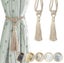 Curtain Tie Backs White Carousel 3