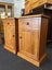 Pair Robert Grice Rimu 2Dr Bedside Tables Carousel 7