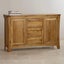 Renwick Rustic Solid Oak Large Sideboard (Oak Furniture Store) Carousel 1