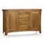 Renwick Rustic Solid Oak Large Sideboard (Oak Furniture Store) Carousel 2