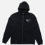 Salty Crew Big Blue Fleece Lined Zip Thru Hood - Black Carousel 1