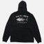 Salty Crew Big Blue Fleece Lined Zip Thru Hood - Black Carousel 2