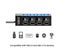 4-Port USB 2.0 Hub with Individual LED Lit Power Switches Ultra Slim P Carousel 5