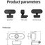 Full HD 1080P Webcam with Microphone Laptop Desktop MAC Camera USB Windows IOS Carousel 5
