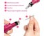 Electric Nail Drill Kit Polisher Manicure Pedicure Ceramic Gel Tools - Black Carousel 9
