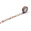 MT Washi Tape 15mm x 7m Lisa Larson Colorful Dog Carousel 1