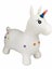 Happy Hopperz - White Unicorn Carousel 1