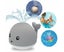 Floating and Dynamic Induction Water Jet Whale Bath Toy - Grey Carousel 3