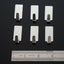 6PCS Self Adhesive Bathroom Wall Door Stainless Steel Holder Hook Hanger Hooks Carousel 2