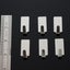 6PCS Self Adhesive Bathroom Wall Door Stainless Steel Holder Hook Hanger Hooks Carousel 3