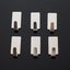 6PCS Self Adhesive Bathroom Wall Door Stainless Steel Holder Hook Hanger Hooks Carousel 5