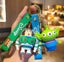 5 Styles Disney Toy Story Cartoon PVC 3D Bag Hanger Pendant Keychains Key Rings Carousel 2