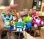 5 Styles Disney Toy Story Cartoon PVC 3D Bag Hanger Pendant Keychains Key Rings Carousel 5