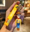 5 Styles Disney Toy Story Cartoon PVC 3D Bag Hanger Pendant Keychains Key Rings Carousel 7