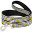 Winnie the Pooh: Peeking Poses Stripe White / Black - Dog Leash (0.5" 6Ft) Carousel 1