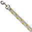 Winnie the Pooh: Peeking Poses Stripe White / Black - Dog Leash (0.5" 6Ft) Carousel 2