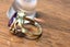 Amethyst Ring 14kt Gold Art Noveau Carousel 4